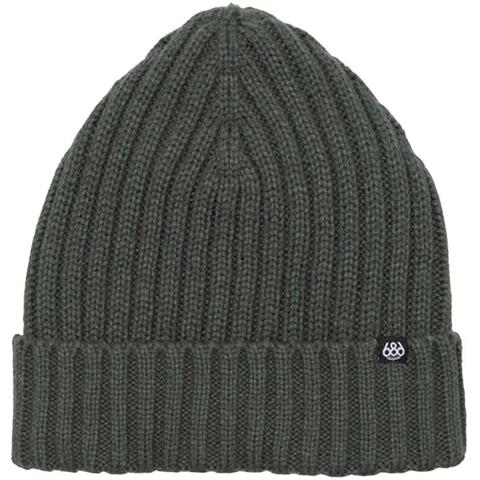 686ribbedcuffbeanieboyscypressgreen