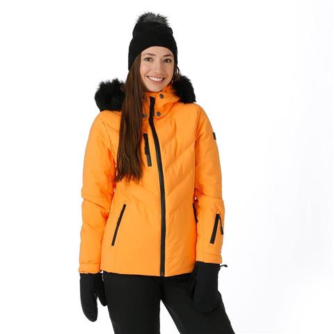 fw2324_nils_womenssundancefauxfurparka_apricot_buck_model_1