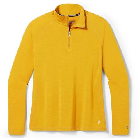 fw23_smartwool_womensclassicthermalmerinobaselayerquarterzipplus_honeygoldheather_1