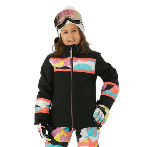 fw23_spyder_girlsmilajacket_black_model1