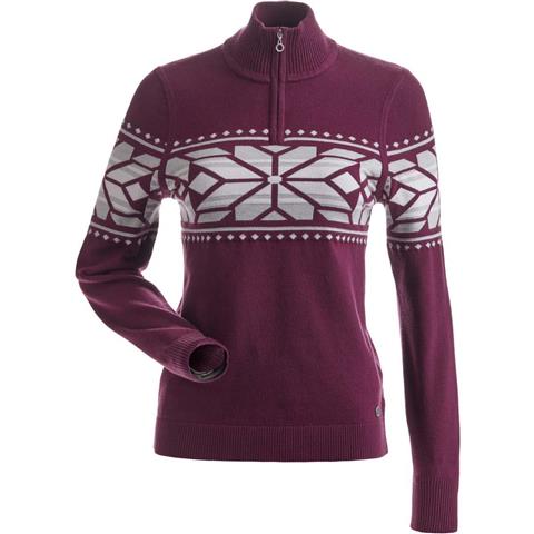 fw2425_nils_womensthredboquarterzipsweater_plum